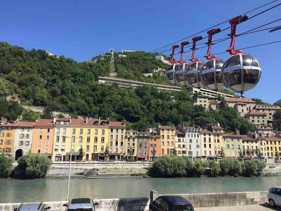 O Calme Cosy - Jardins Et Villes - Experience Unique - Wifi Gratuit - Parking Gratuite Grenoble Exterior foto